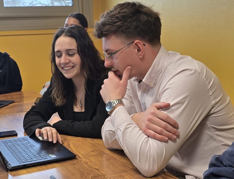 étudiants du campus
